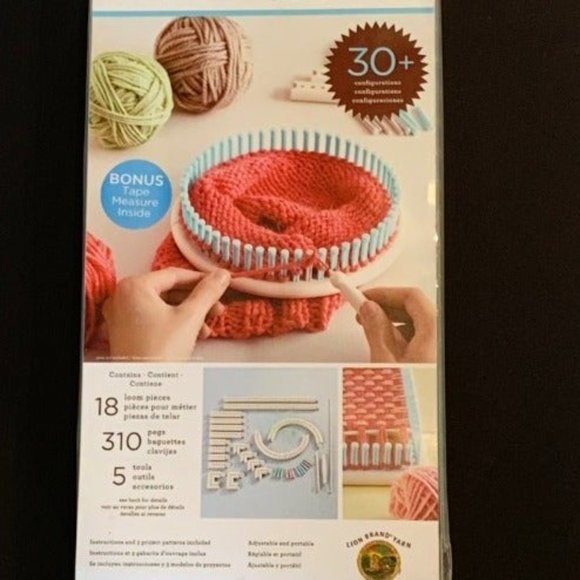 Martha Stewart Crafts Knit & Weave Loom Kit with Bonus Tape Measure - Picture 8 of 8